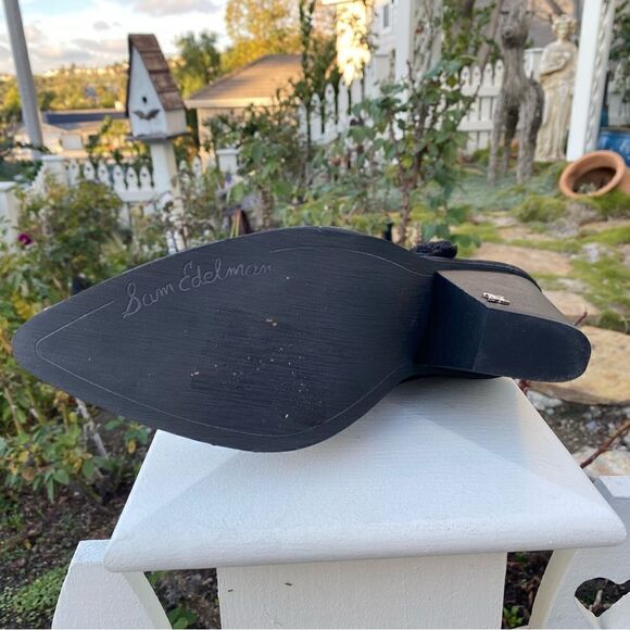 Sam Edelman Ilsa Faux Fur Trim Block Heel Boot Sz 9.5 NWOT - Picture 14 of 14